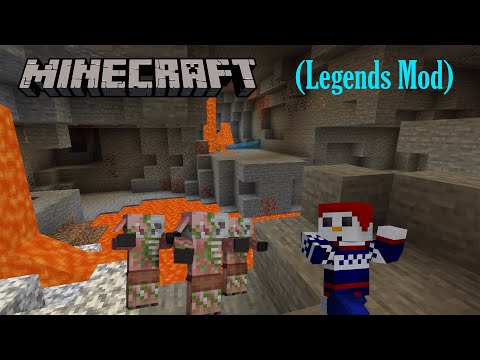 The Ultimate Piglin Spawning Trick! | Minecraft Legends Mod (Part 2)