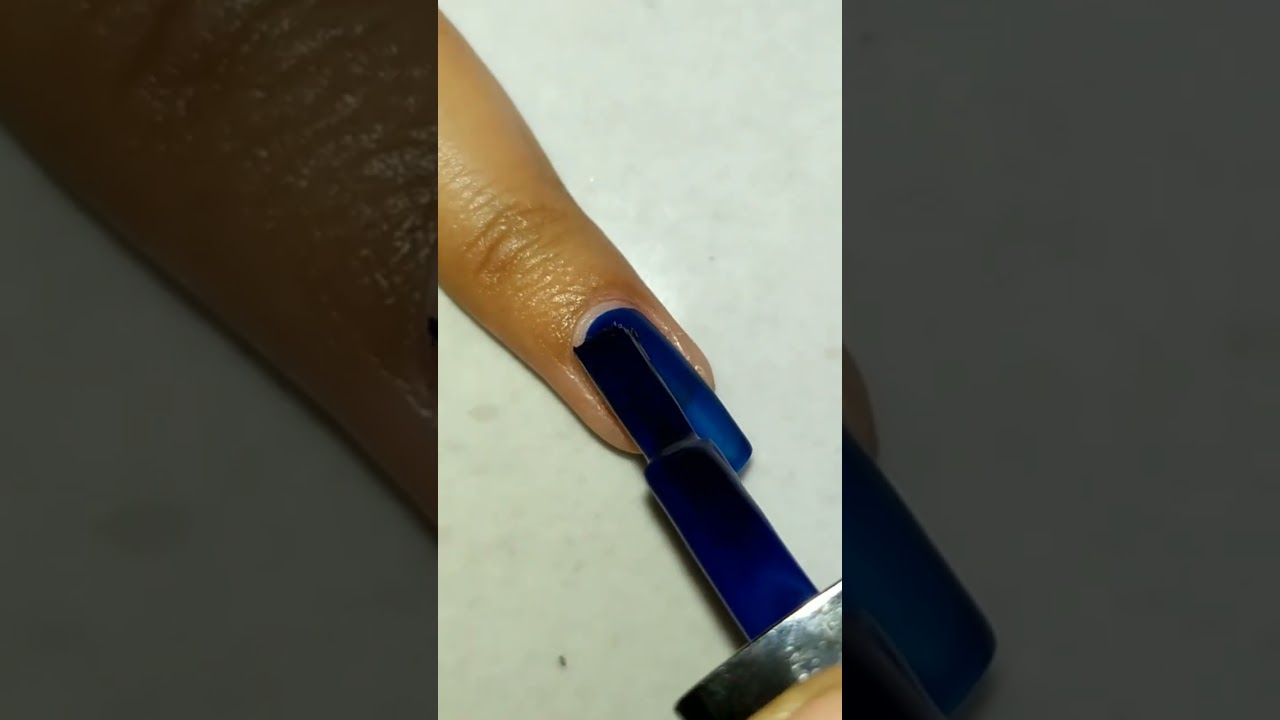Blue colour nail designs #naildesign #youtubeshorts #nailart #shorts