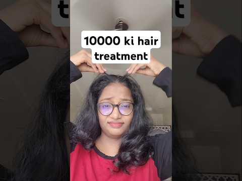 Spent 10000😱 on hair botox treatment #shorts #youtubeshorts #hairbotoxtreatment #hairtransformation