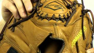 Video thumbnail: Glovesmith Field Commander Series: F2039B Catcher's Mitt