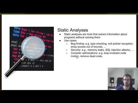 Concepts of Programming languages : Introduction to Static Analysis
