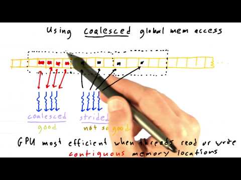 cs344 unit2 30 l coalesced memory access part 2