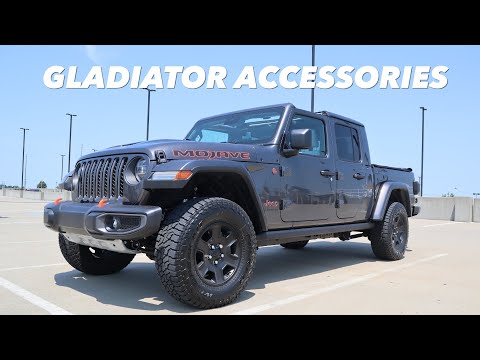 More Gladiator Accessories... Mopar Grab Handles and Door sill guards