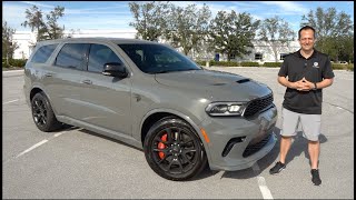 Is the 2024 Dodge Durango Hellcat Black Edition the KING of high performance SUVs