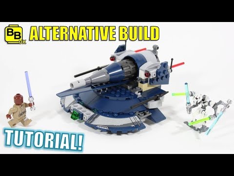 LEGO STAR WARS 75199 ALTERNATIVE BUILD DROID SCOUT AAT!! Video