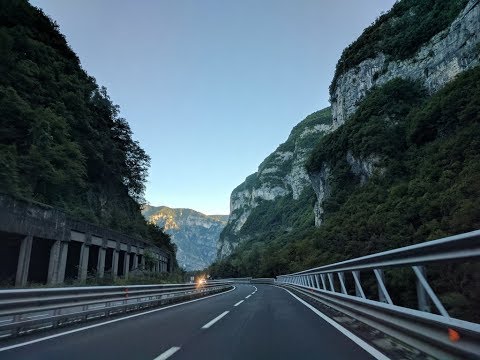 Innsbruck (Austria), Trento (Italy) - A22, SS47 road | Дорога Австрия - Италия (А22, СС47)