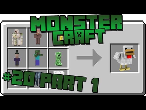 Monstercraft (Minecraft) - Modded Survival - Episode 20 Part 1 - OreSpawn (HD)
