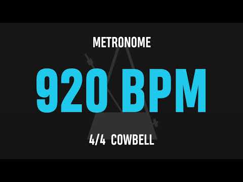 920 BPM 4/4 - Best Metronome (Cowbell)