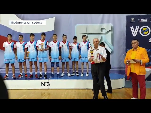 Ангарские волейболисты завоевали бронзу