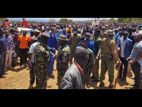Chaos at Serut funeral as Azimio, Kenya Kwanza factions clash