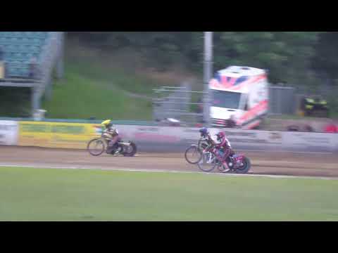 Nynke Sijbesma 4e heat FIM Women's Speedway Gold Trophy (WSA) in Teterow, 22 juni 2024