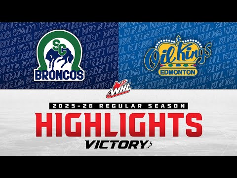 Swift Current Broncos at Edmonton Oil Kings 11/02 | WHL Highlights 2025-26