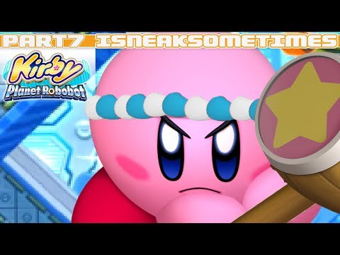 Kirby Planet Robobot - Area 3: Overload Ocean! - Episode 7 (All Code Cubes)