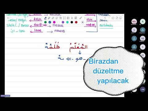 Sıfır Seviye Muttasıl (Bitişik )Zamirler (15.Ders) #arapça #arapçagramer #education
