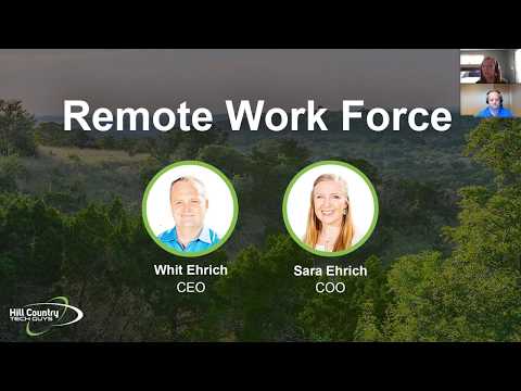 HCTG Remote Workforce Webinar