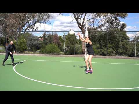 NETBALL DRILL: RE-FEED DRILL FOR GOALERS!