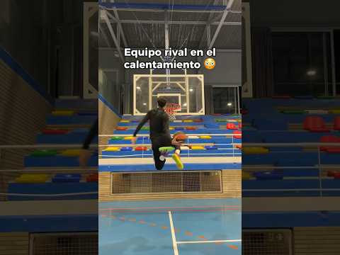 Equipo rival en el calentamiento VS Mi equipo en el calentamiento 🤪 #baloncesto #basket