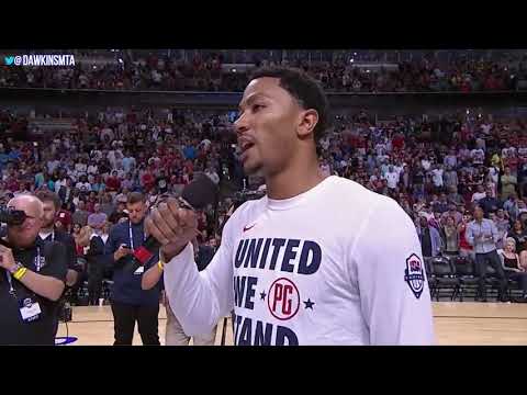 Derrick Rose and Steph Curry DESTROY Brazil vs Team USA 2012 Full Highlights