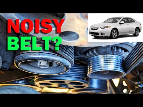 Noisy Drive Belt on 2005 Acura TSX - Easy Troubleshooting & Replacement