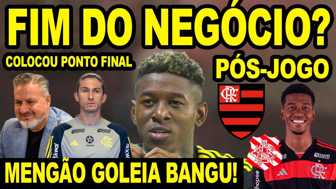PONTO FINAL EM NEGOCIAÇÃO? INTER INDICA PERMANÊNCIA DE VITÃO! FLAMENGO GOLEIA O BANGU! PÓS-JOGO E+