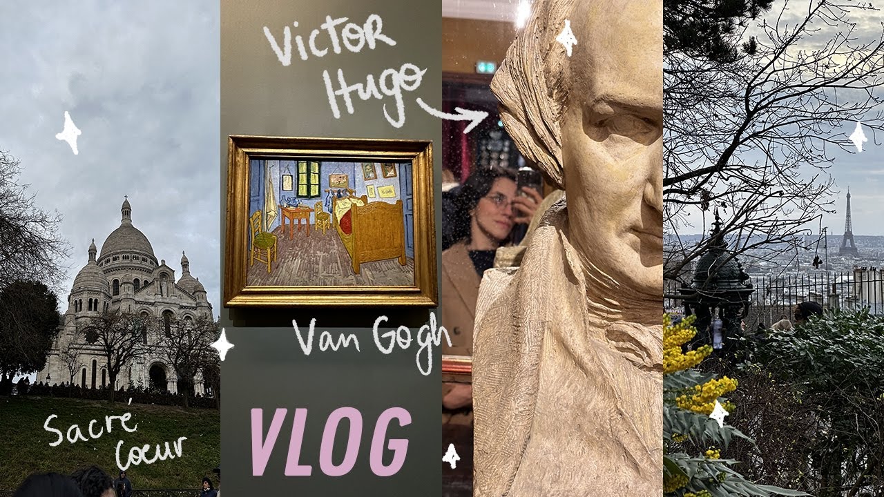 Museus Victor Hugo, Picasso e D'Orsay + Monmartre (Sacré Coeur) | VLOG in Paris #2