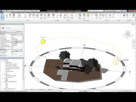 Revit Lesson 17 - Learning About Sun Settings And Options