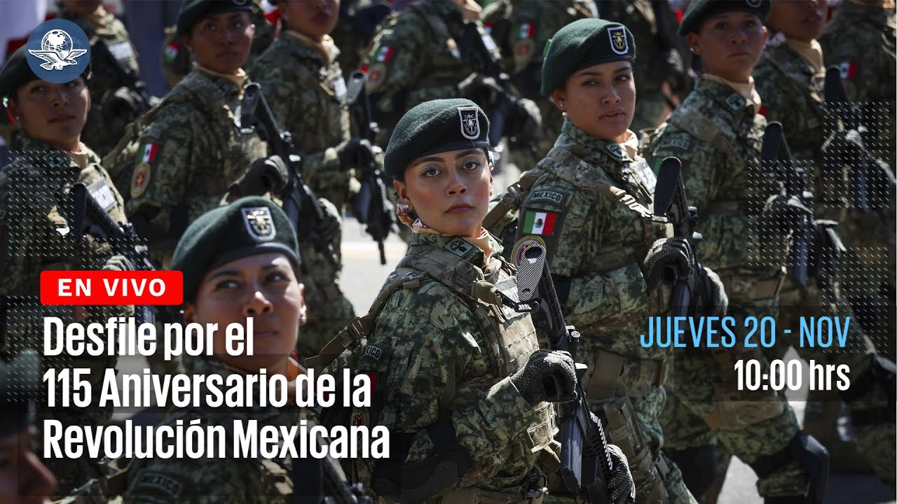 Desfile por el 115 Aniversario de la Revolución Mexicana