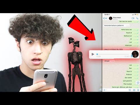 SİREN HEAD BANA SES KAYDI ATTI !! (Dila Kent Konuştu)