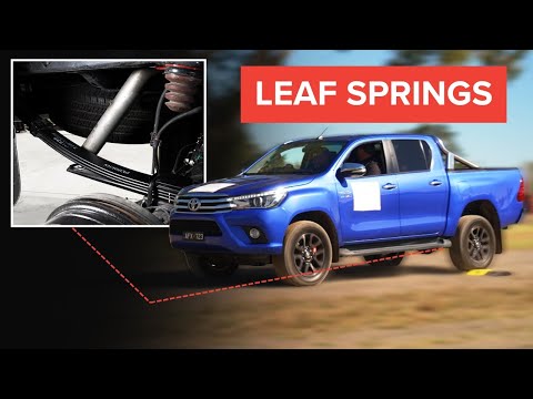 Pedders Parabolic Leaf Springs vs Constant Load Multi-leaf Springs