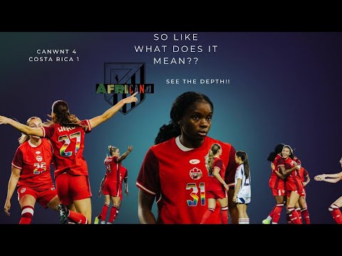 Canada  4 Costa Rica 1|| Women's International Friendly ||What Does it mean|| Match Reaction