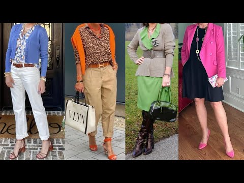 OUTFITS COMODOS Y ELEGANTES PARA VESTIR PASADOS LOS 50 60 70 80 AÑOS, MODA COMODA PARA MUJER MADURA