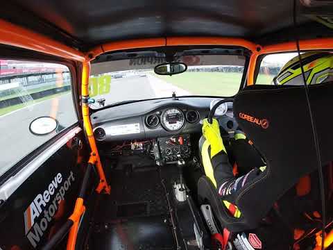 MINI Challenge Cooper Class - Donington Park Onboard - Archie O’Brien Pole Lap