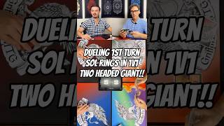 We Each Hit Turn One Sol Rings During 1v1 Two Headed Giant MTG Game!!
