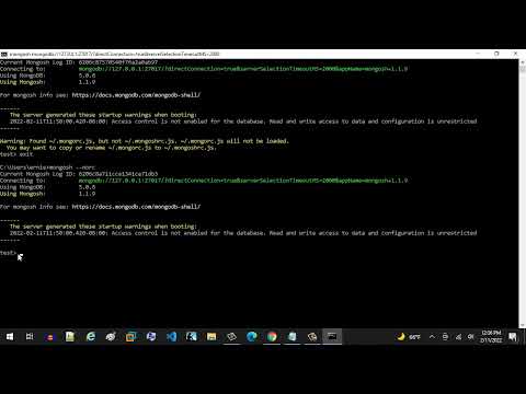 Installing MongoDB Shell