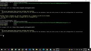 Installing MongoDB Shell