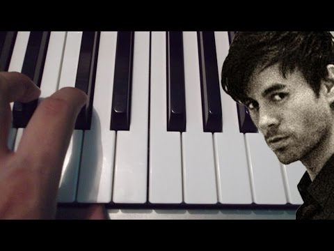 Duele el Corazon - Enrique Iglesias - Piano Tutorial - Notas Musicales - Cover