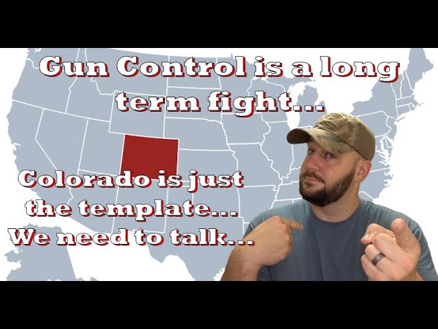The newest Gun Control out of Colorado... What it means to all of us...