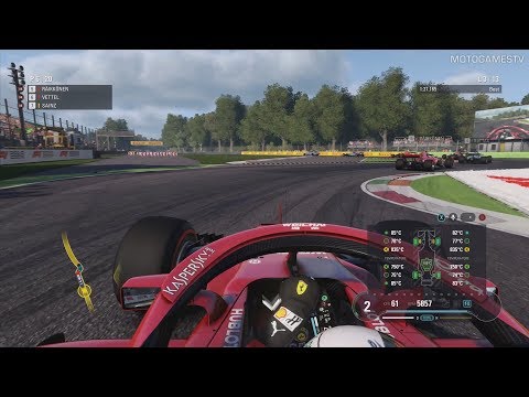 F1 2018 - 25% Race at Monza (+ Formation Lap & Safety Car)