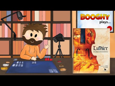 Booghy plays... Luthier (3p, Rules, Playthrough, Review)
