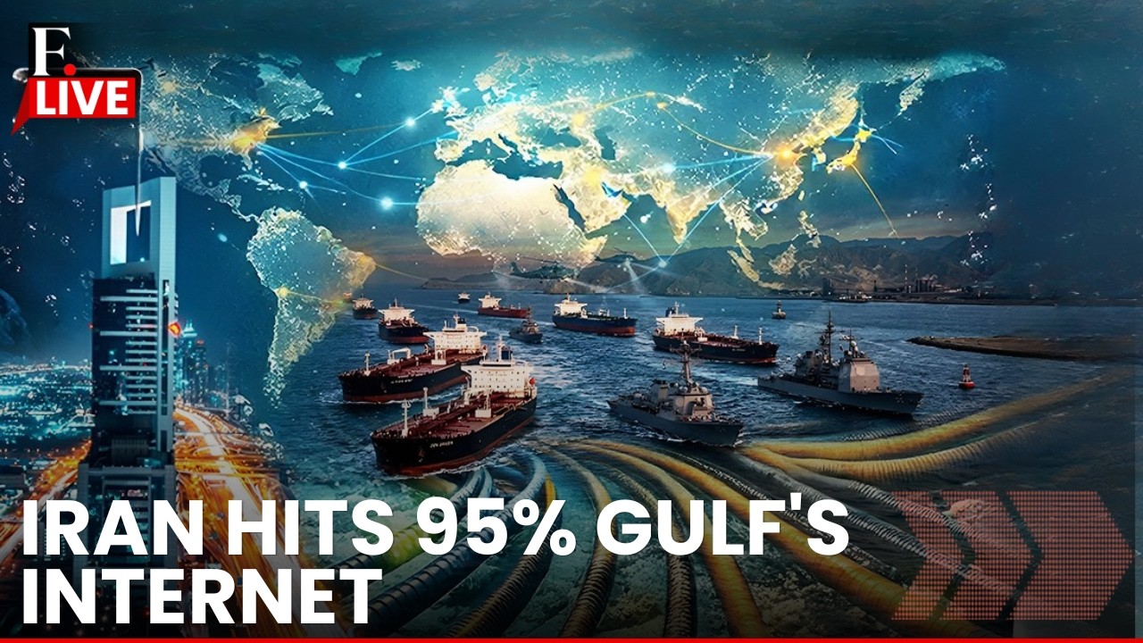 LIVE: US-Iran Data War Next? 95% of Gulf Internet Flows Through Hormuz Cables