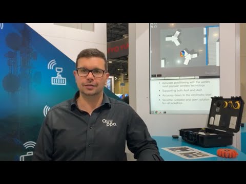 Quuppa demonstrates direction finding with the nRF52 Series