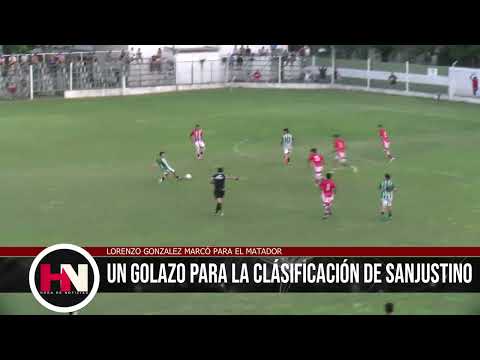 LORENZO GONZALEZ SCORED FOR EL MATADOR - A GREAT GOAL FOR SANJUSTINO'S QUALIFICATION