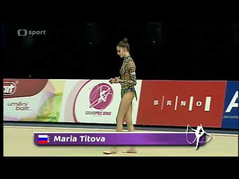 Maria Titova Clubs Final Grand Prix Brno 2014