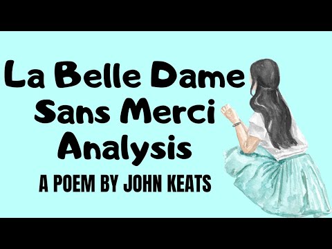 La Belle Dame Sans Merci Analysis | Stanza by Stanza