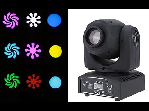 Testa Mobile SPOT Lixada RGBW 25WATT