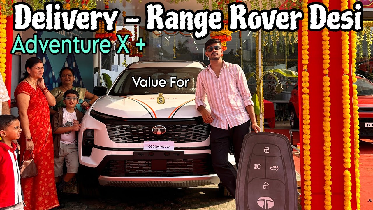 Tata Safari - Delivery Day | Lane Departure Feature | Adas Level 2 | Adventure X + Safari
