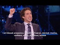 Joel Osteen I AM Affirmations FULL