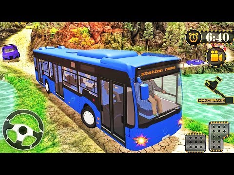 Uphill Offroad Coach Bus Driving Simulator - Best Android GamePlay