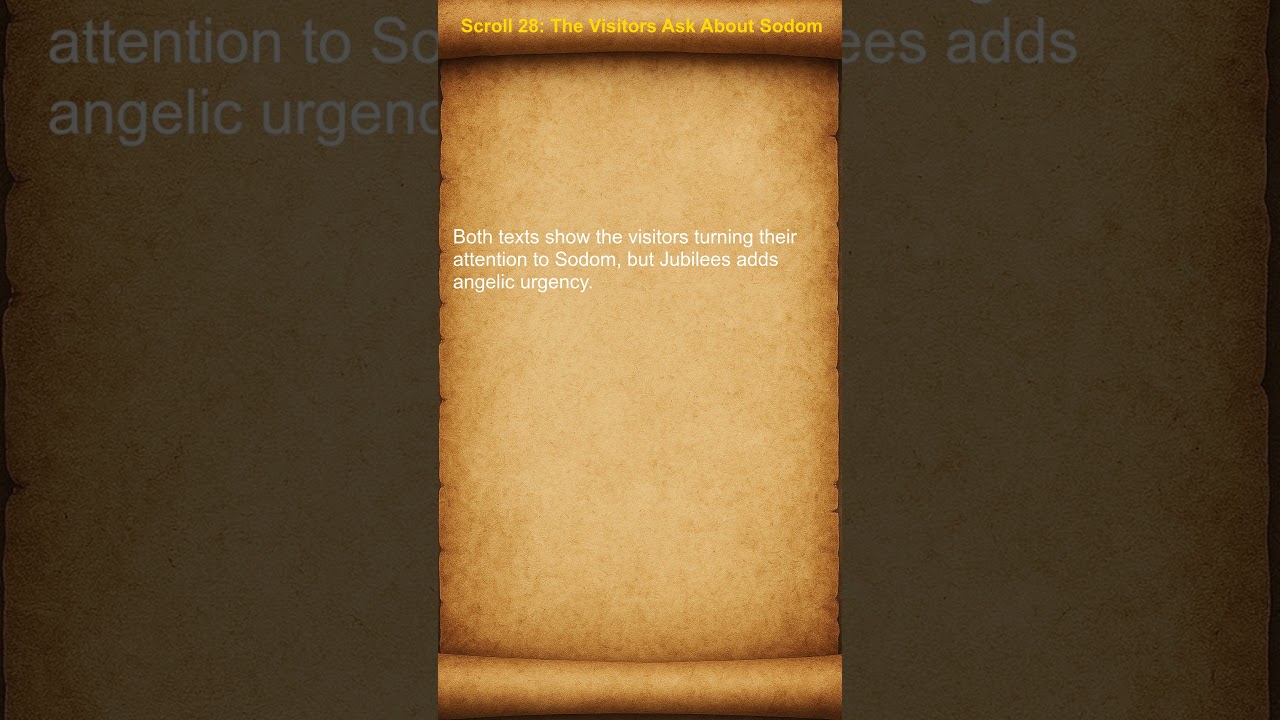 Scroll 28: The Covenant of Circumcision #BibleScrolls #Genesis17 #AncientCovenant #PeePawSays