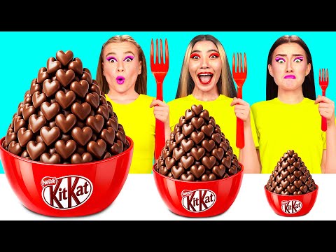 Big, Medium and Small Plate Challenge | Funny Situations and Fails by GoFun Challenge